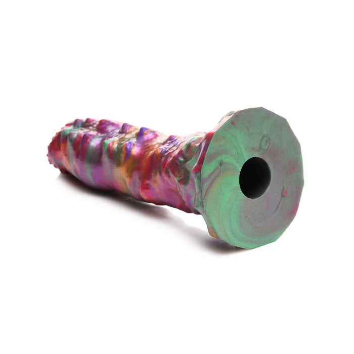 Creature Cocks Larva Silicone Ovipositor Dildo Textured Fantasy Shaped Harnessable Silicone Dildo with Silicone Eggs
