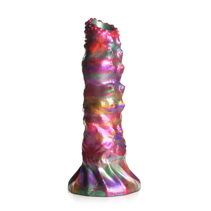 Creature Cocks Larva Silicone Ovipositor Dildo Textured Fantasy Shaped Harnessable Silicone Dildo with Silicone Eggs