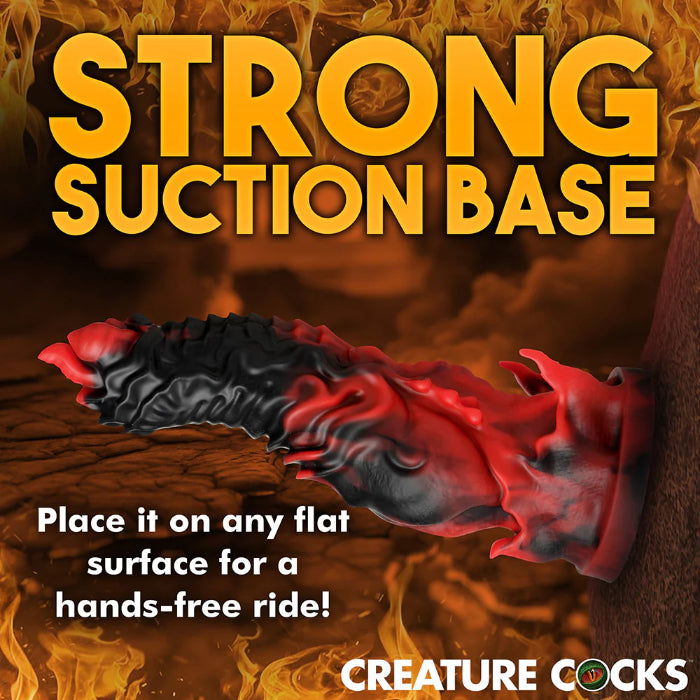 Creature Cocks Mephisto Fantasy Shaped Harnessable Dildo With Suction Cup