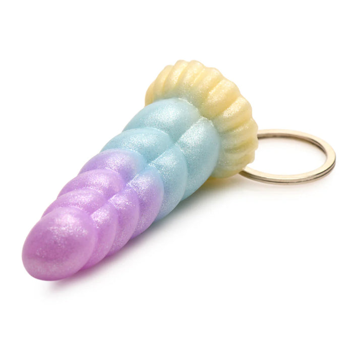 Creature Cocks Mystique Unicorn Silicone Mini Fantasy Shaped Dildo Keychain