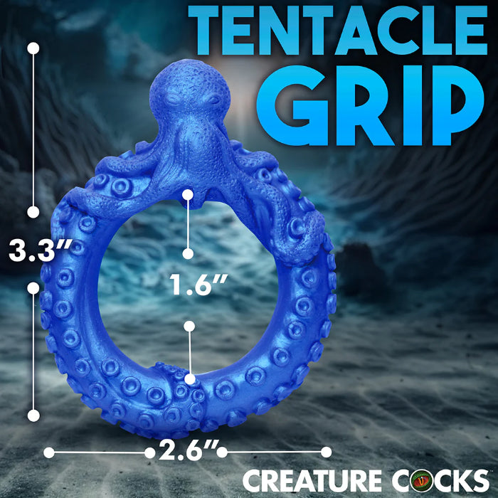 Creature Cocks Poseidon's Octo-Ring Fantasy Shaped Silicone Cock Ring