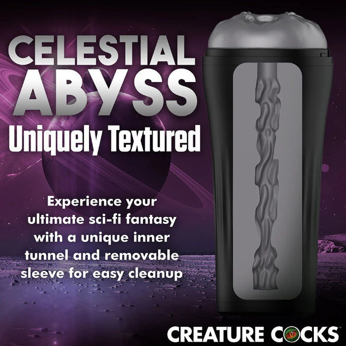Creature Cocks Predator Fantasy Shaped Textured Creature Stroker With Adjustable Suction