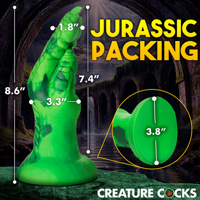 Creature Cocks Raptor Claw Fisting Shaped Silicone Fantasy Harnessable Dildo With Suction Cup
