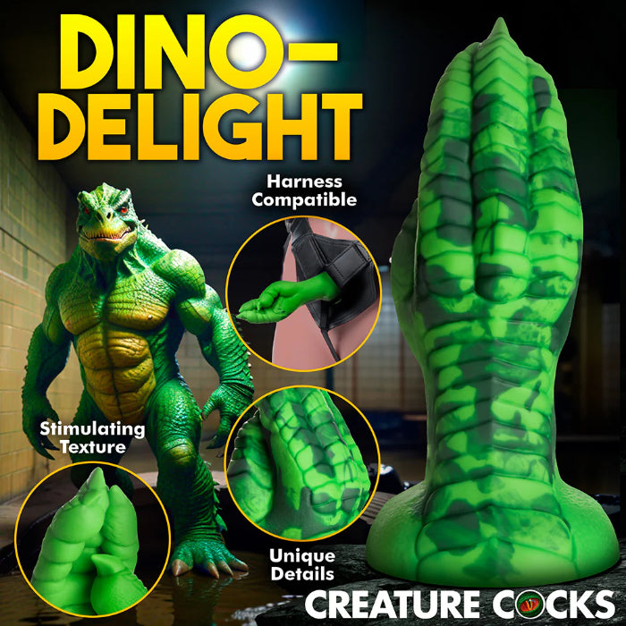 Creature Cocks Raptor Claw Fisting Shaped Silicone Fantasy Harnessable Dildo With Suction Cup