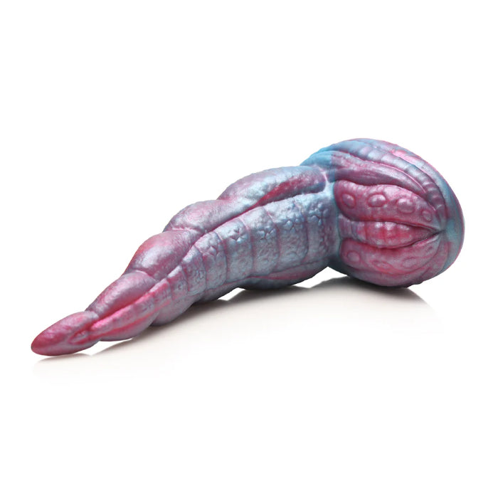 Creature Cocks Tentacle Cock Tentacle Shaped Fantasy Harnessable Silicone Dildo with Suction Cup