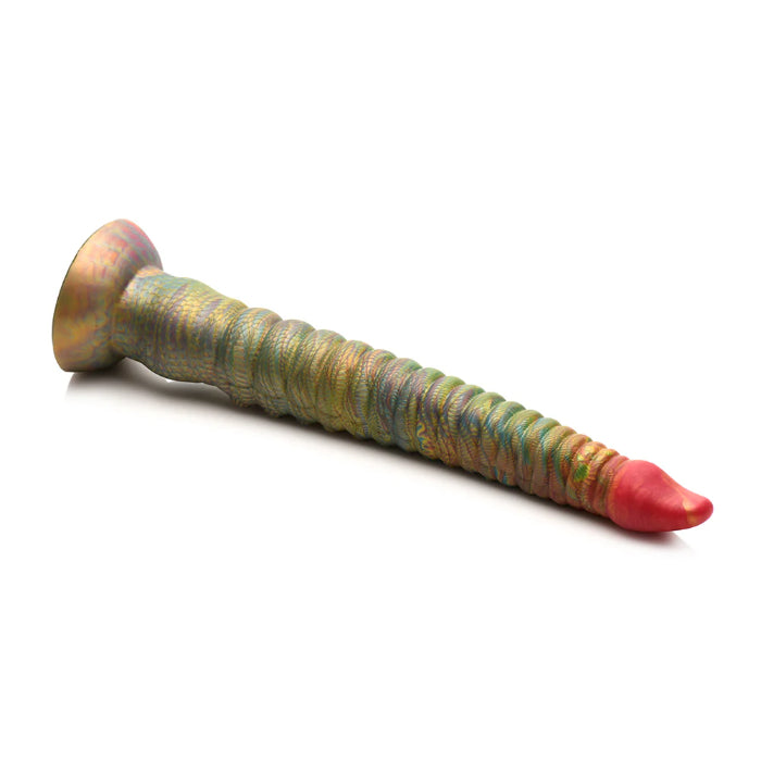 Creature Cocks Tentacle Cock Tentacle Shaped Fantasy Extra Long Harnessable Silicone Dildo with Suction Cup
