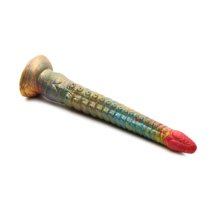 Creature Cocks Tentacle Cock Tentacle Shaped Fantasy Extra Long Harnessable Silicone Dildo with Suction Cup