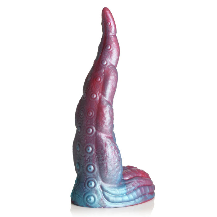 Creature Cocks Tentacle Cock Tentacle Shaped Fantasy Harnessable Silicone Dildo with Suction Cup