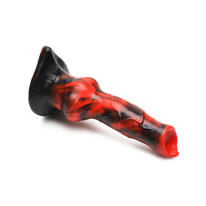 Creature Cocks Vibra Beast Vibrating Rechargeable Silicone Fantasy Shaped Harnessable Dildo With Suction Cup