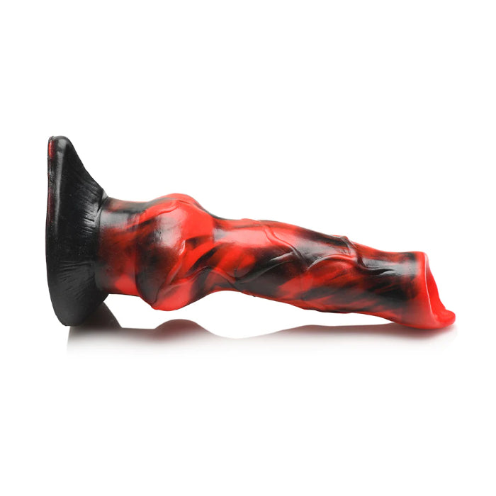 Creature Cocks Vibra Beast Vibrating Rechargeable Silicone Fantasy Shaped Harnessable Dildo With Suction Cup