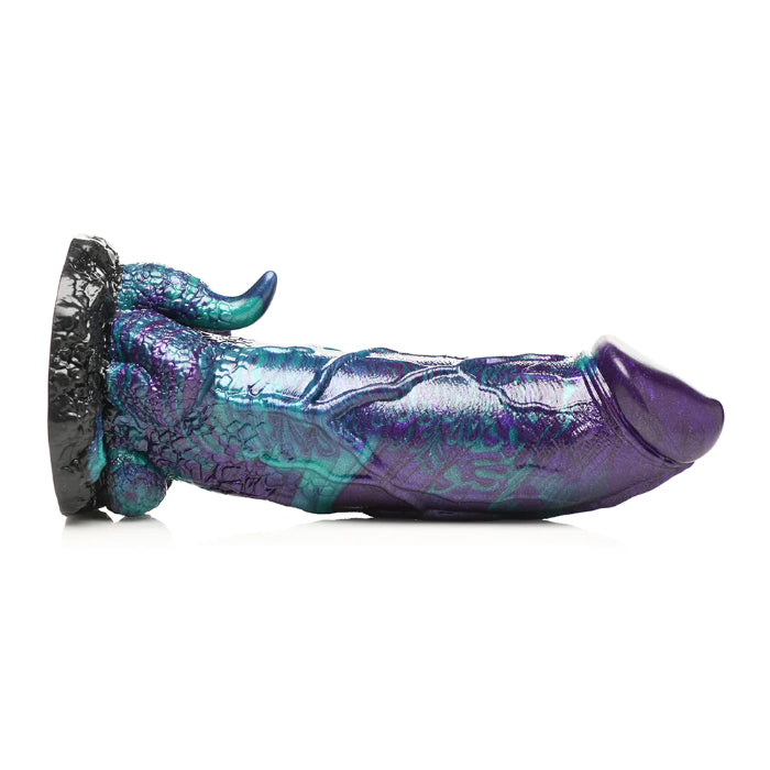 Creature Cocks XL Dino Dick Dinosaur Fantasy Shaped Harnessable Silicone Dildo With Suction Cup