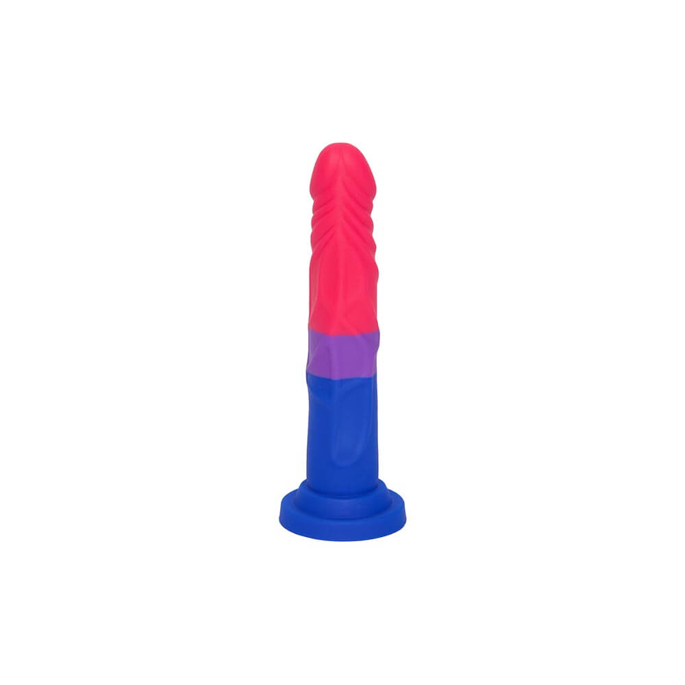 Blush Avant Pride P8 Love Suction Cup Base Silicone Dildo