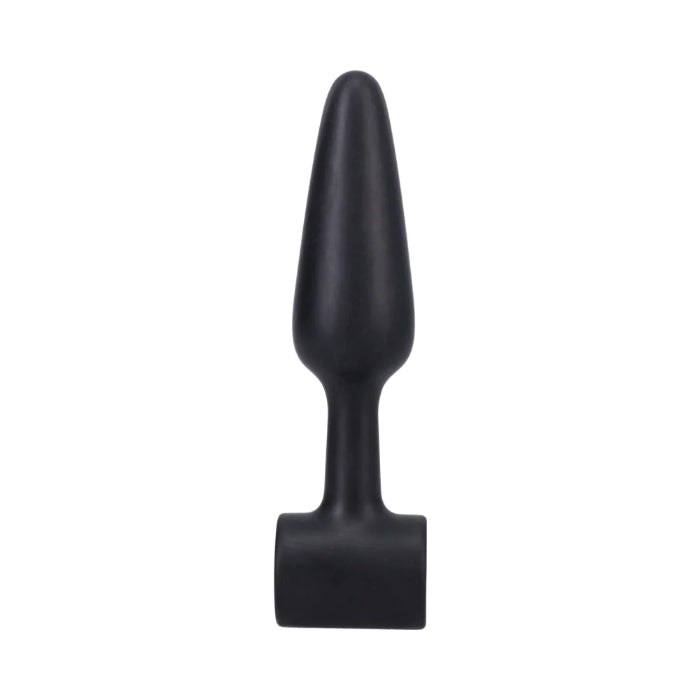 Doc Johnson In A Bag 4 Inch Silicone Battery Operated Vibrating Butt Plug