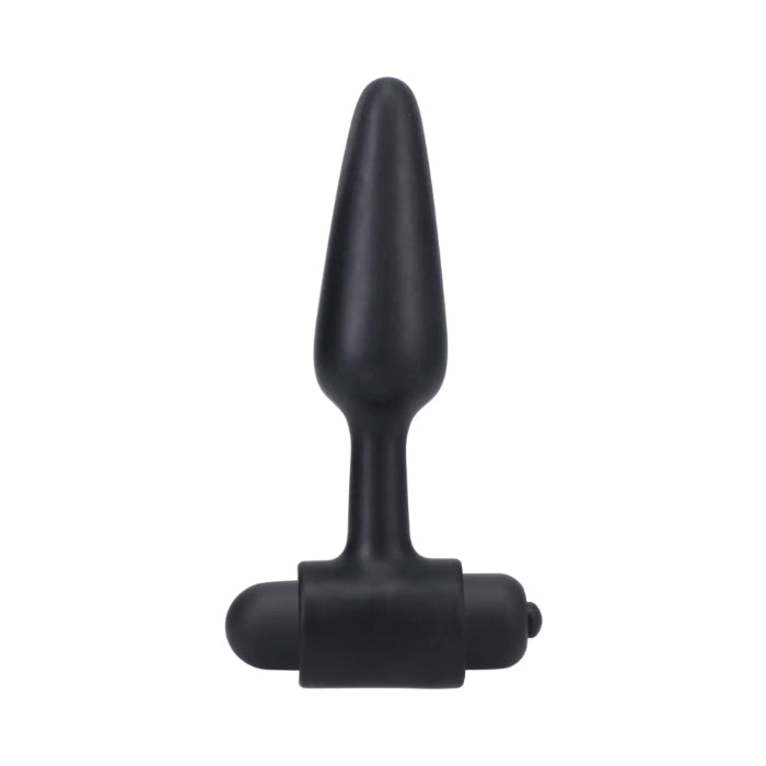 Doc Johnson In A Bag 4 Inch Silicone Battery Operated Vibrating Butt Plug