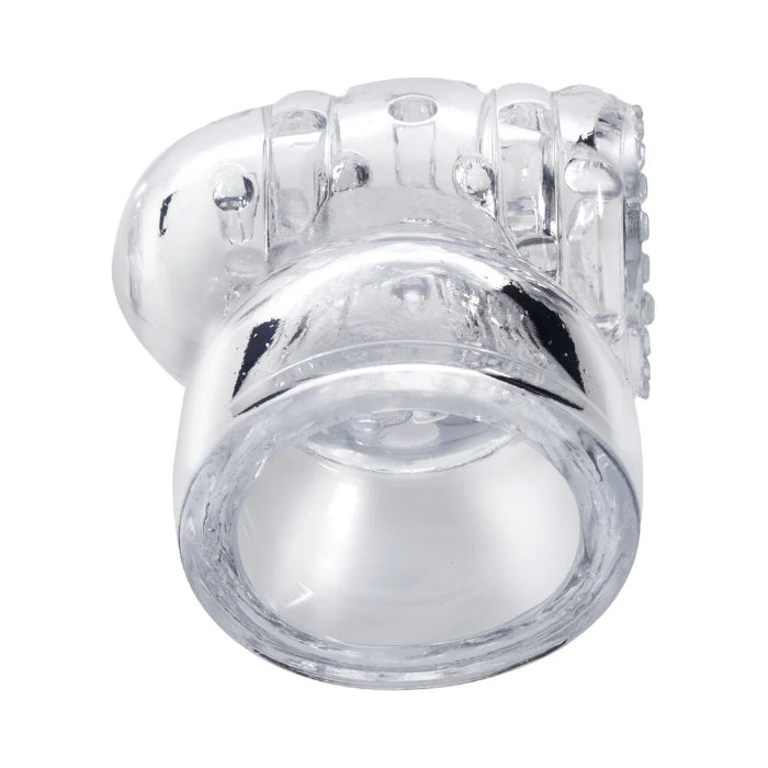 Doc Johnson Merci Cock Teaser Textured Head Stimulator Clear Wand Attachment