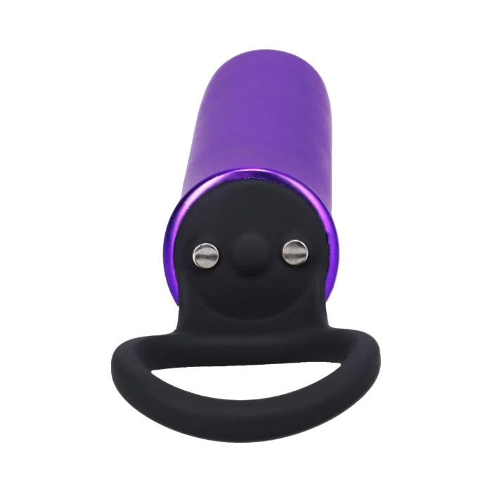 Doc Johnson Merci Power Play Rechargeable Vibrator with Silicone Grip Ring