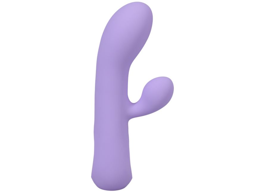 Doc Johnson Ritual Aura Rechargeable Super Soft Silicone Dual Stimulating Rabbit Vibrator