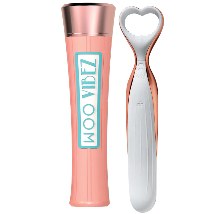 Doc Johnson WOO Rechargeable Silicone Finger Vibe With Case