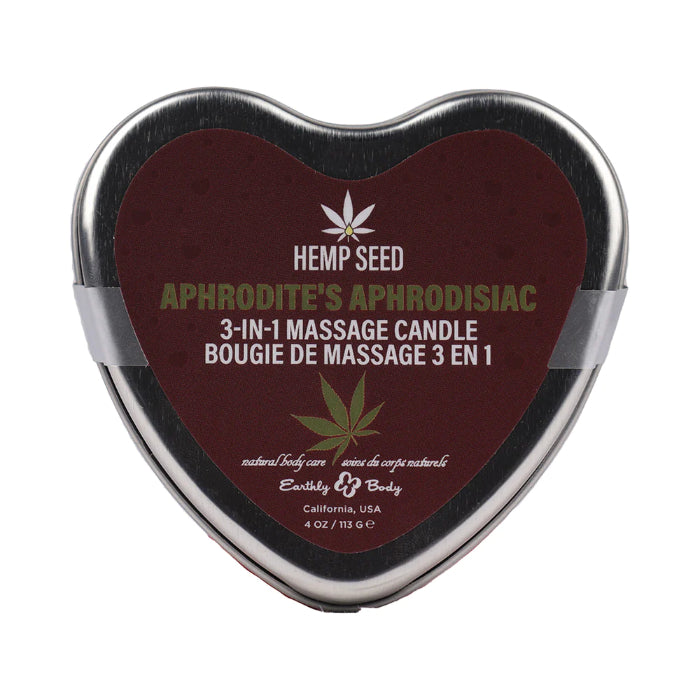 Earthly Bodies Aphrodite's Aphrodisiac Temperature Play Massage Candle