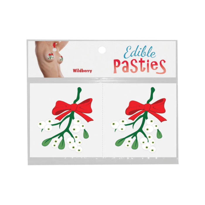 Edible Lickable Wildberry Mistletoe Pasties