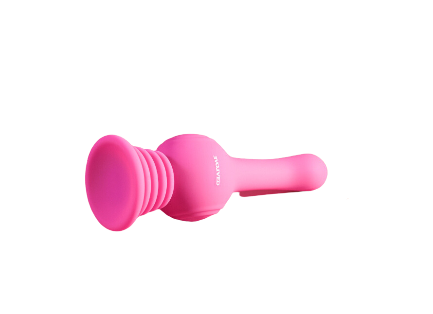 Evolved Gyro Vibe Rechargeable Powerful Gyrating Suction Cup Silicone Vibrator