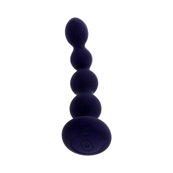 Evolved Pleasure Orbit Rechargeable Remote Control Rotating Tip Vibrating Anal Beads