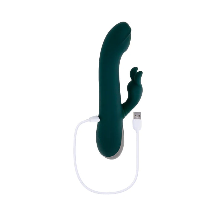 Evolved Rabbit Tap Tap Come-Hither Tapping Rechargeable Vibrating Rabbit Style Stimulator