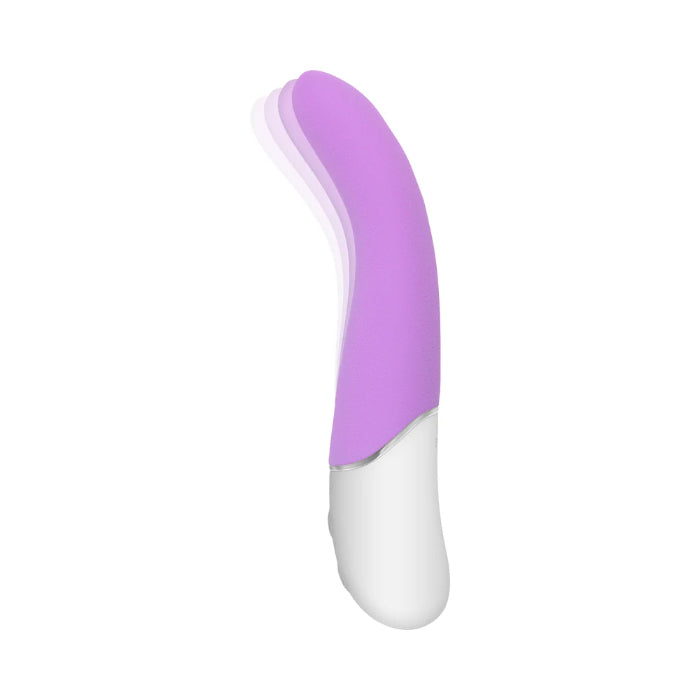 Evolved Slip of the Tongue Rechargeable Come-Hither Motion Silicone Tongue G-Spot Vibrator