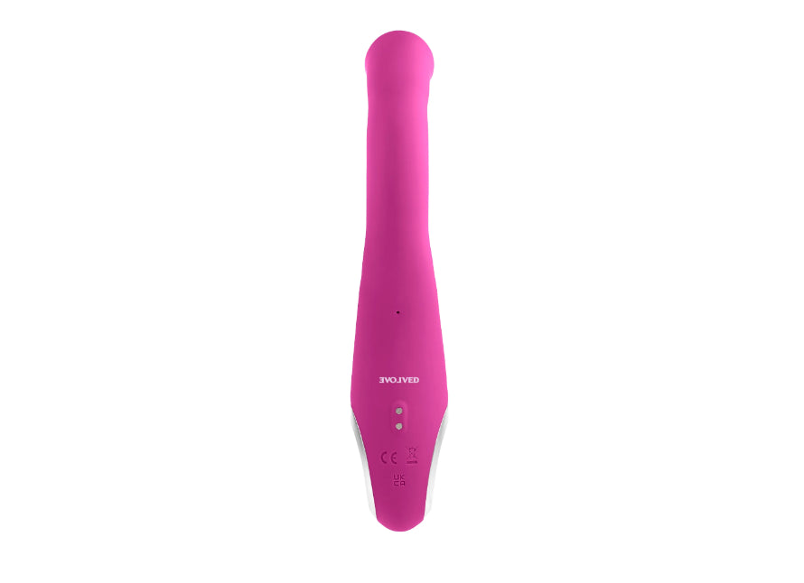 Evolved Strike A Pose Rechargeable Posable Tapping Air Pulse Silicone Vibrator