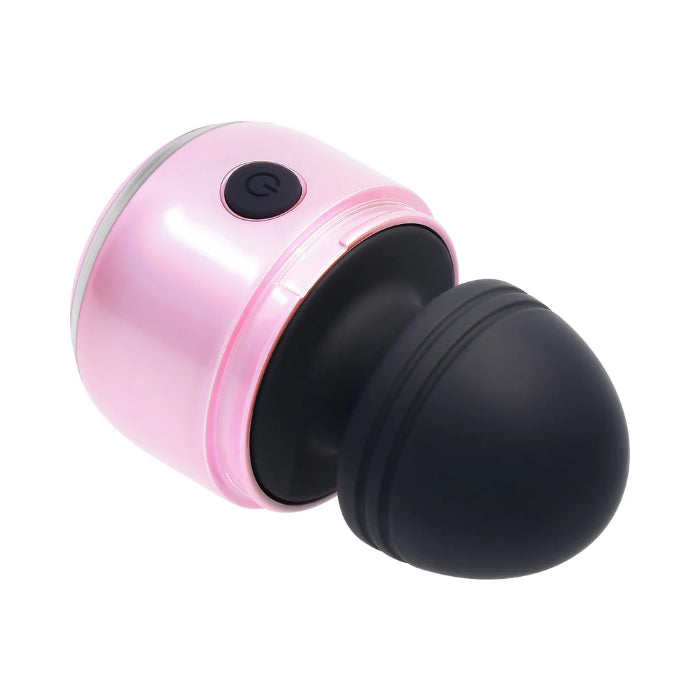 Evolved Vacation Vibes Mini Wand Rechargeable Silicone Vibrator With Travel Cover