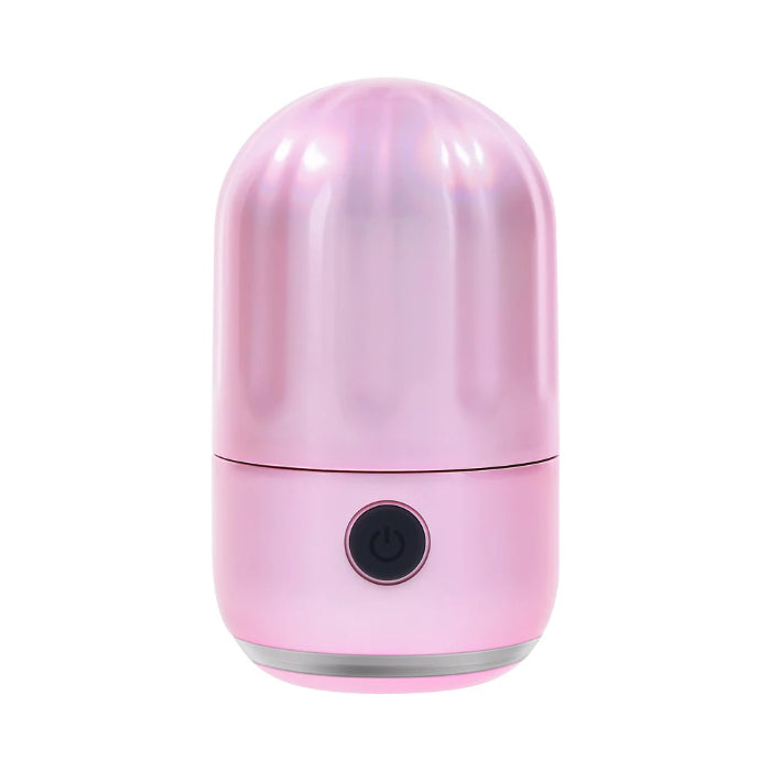 Evolved Vacation Vibes Mini Wand Rechargeable Silicone Vibrator With Travel Cover