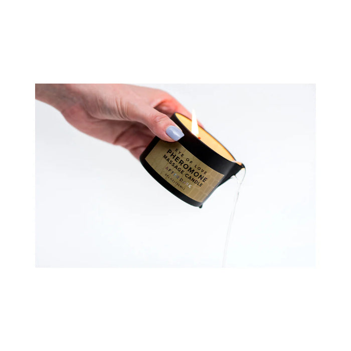 Eye of Love After Dark Attract Him Pheromone Massage Candle For Massage and Temperature Play