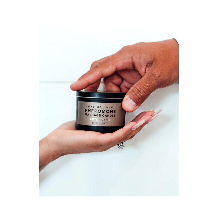 Eye of Love After Dark Attract Him Pheromone Massage Candle For Massage and Temperature Play
