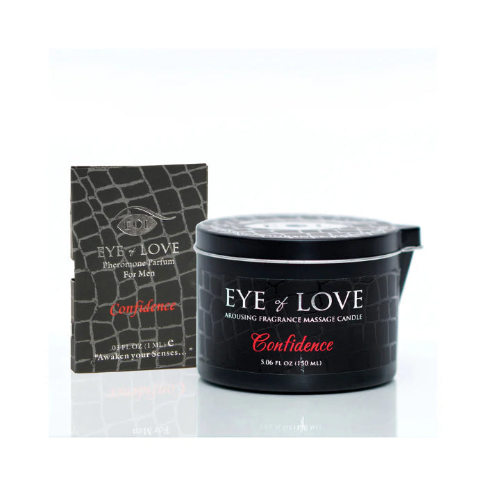 Eye of Love Confidence Attract Her Pheromone Massage Candle For Massage and Temperature Play