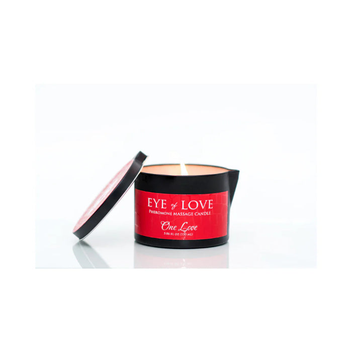 Eye of Love One Love Attract Him Pheromone Massage Candle For Massage and Temperature Play