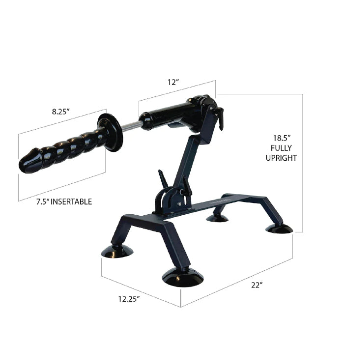 Fetish Fantasy Series Body Dock Sex Machine With Docking Plate For Suction Cup Dildos And Toys