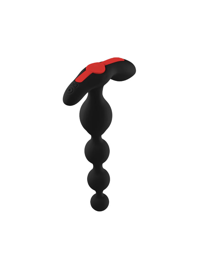 Forto Waterproof Silicone Vibrating Anal Beads