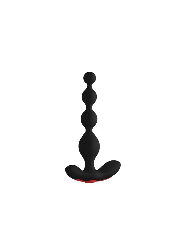 Forto Waterproof Silicone Vibrating Anal Beads