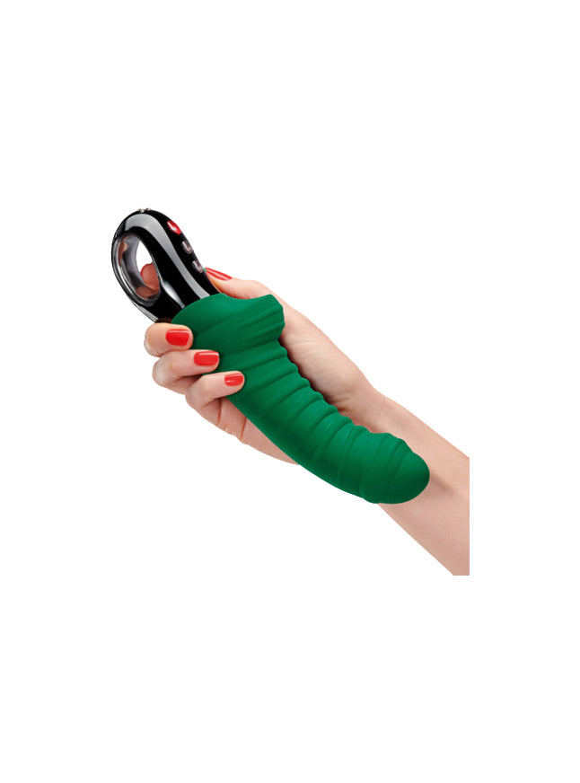 Fun Factory Tiger Textured Flexible Rechargeable Vibrator With Handle