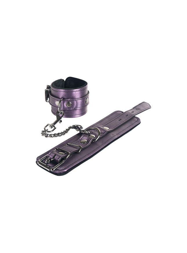 Galaxy Vegan Leather Wrist Cuffs