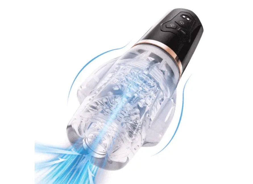 Gawk Gawk 4000 Sucking And Vibrating Penis Rechargeable Stroker