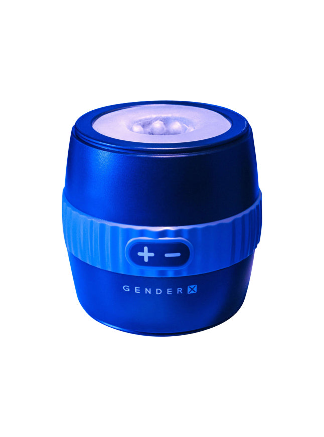 Gender X Barrel Of Fun Open-ended Vibrating stroker