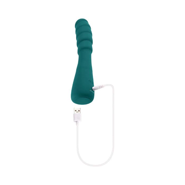 Gender X Scorpion Vibe Rechargeable Silicone Textured Vibrator With Handle