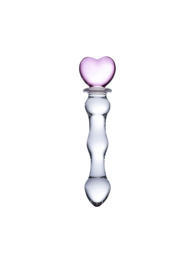 Glas 8" Sweetheart Glass Dildo