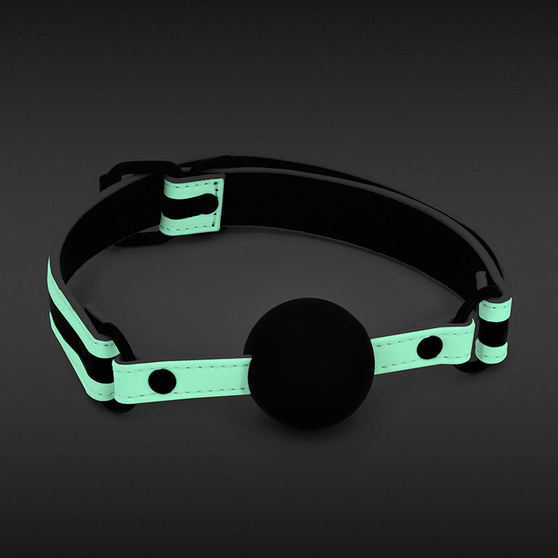 GLO Bondage Glow-In-The-Dark Ball Gag