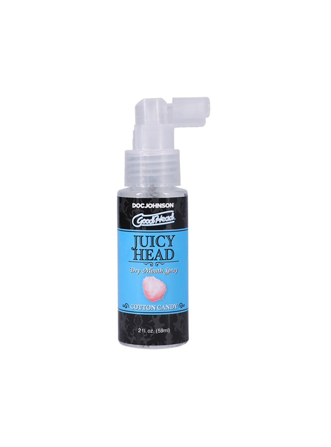 GoodHead Juicy Head Dry Mouth Spray Cotton Candy Flavor Mouthwatering Spray