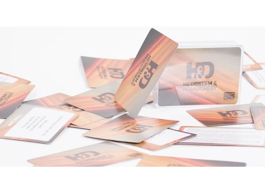 Hedonism & Debauchery Card Game For Friends, Lovers Or Education
