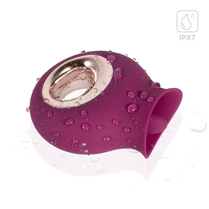 Honey Play Box Alvina Luxury Tongue Licking Rechargeable Vibrating Silicone Stimulator