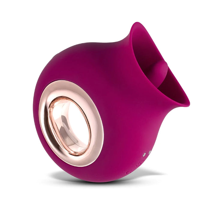 Honey Play Box Alvina Luxury Tongue Licking Rechargeable Vibrating Silicone Stimulator