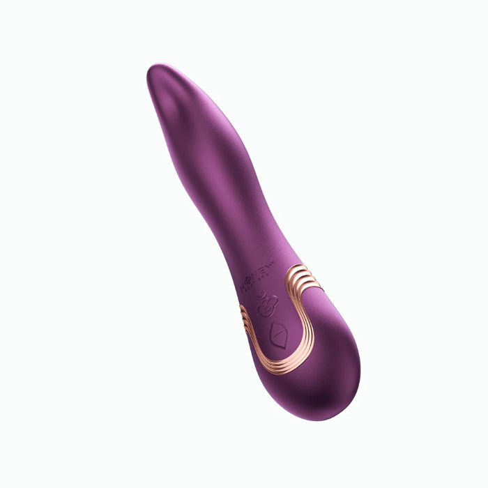 Honey Play Box Fling Tongue-Like Pressure Sensitive Licking App-Enabled Rechargeable Silicone Vibrator